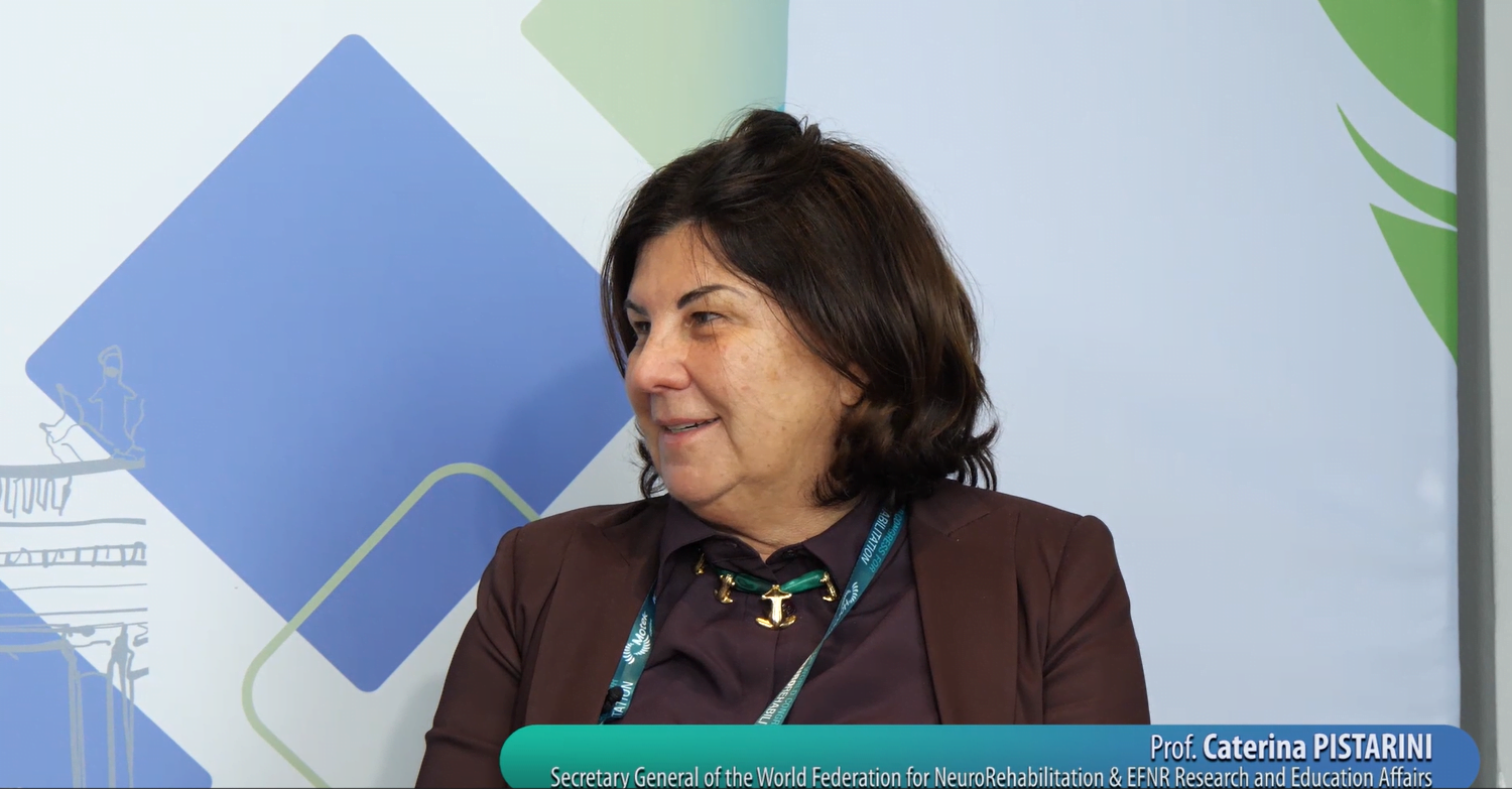 Interview with Prof. Caterina Pistarini – World Congress for Neurorehabilitation (WCNR) Vienna 2022
