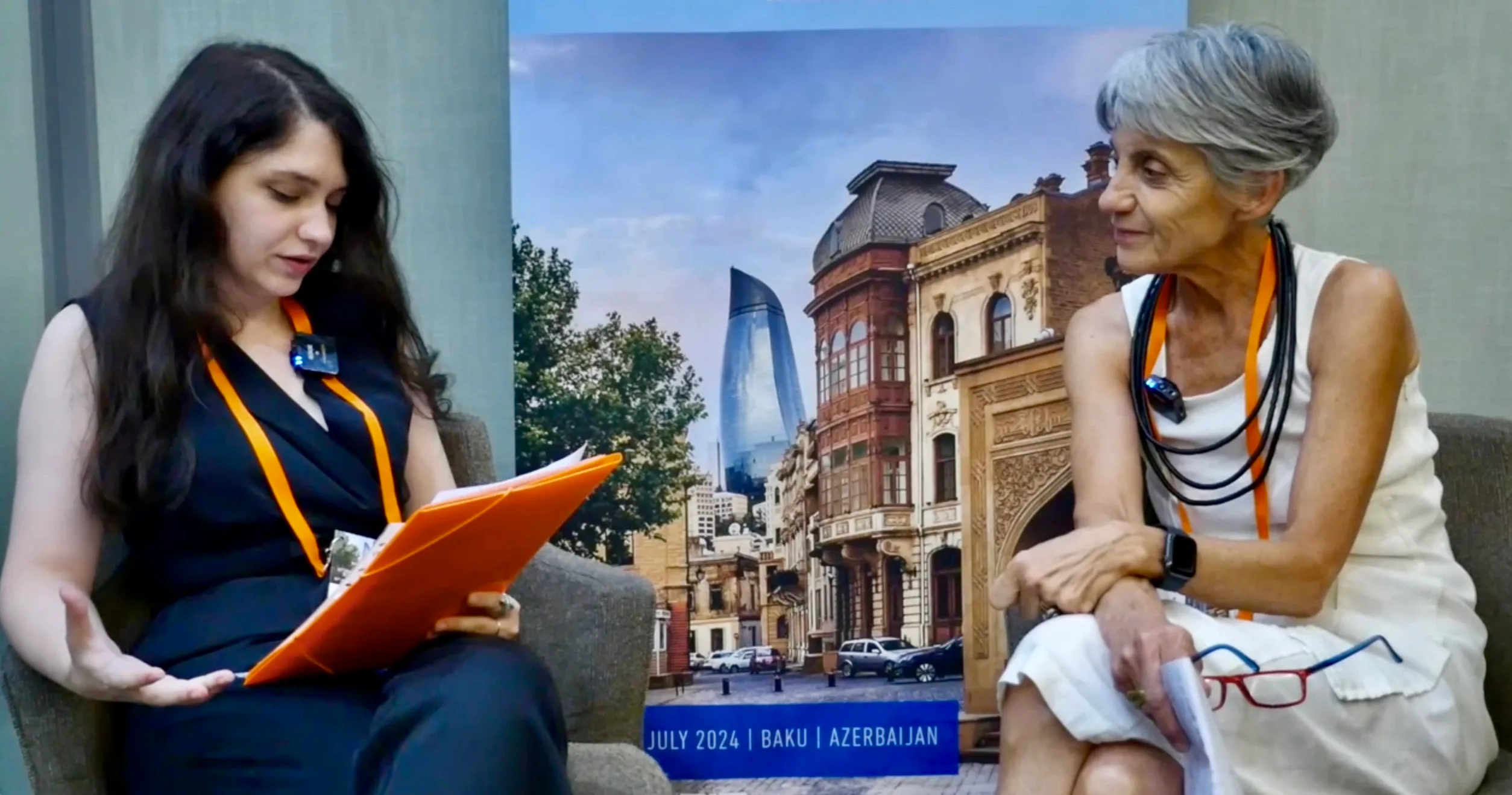 Interview with Professor Paola Marangolo at the WFNR-EFNR Regional Meeting in conjunction with the 19th Congress of the Society for the Study of Neuroprotection and Neuroplasticity (SSNN) and the 19th International Summer School of Neurology 2 Foto 3