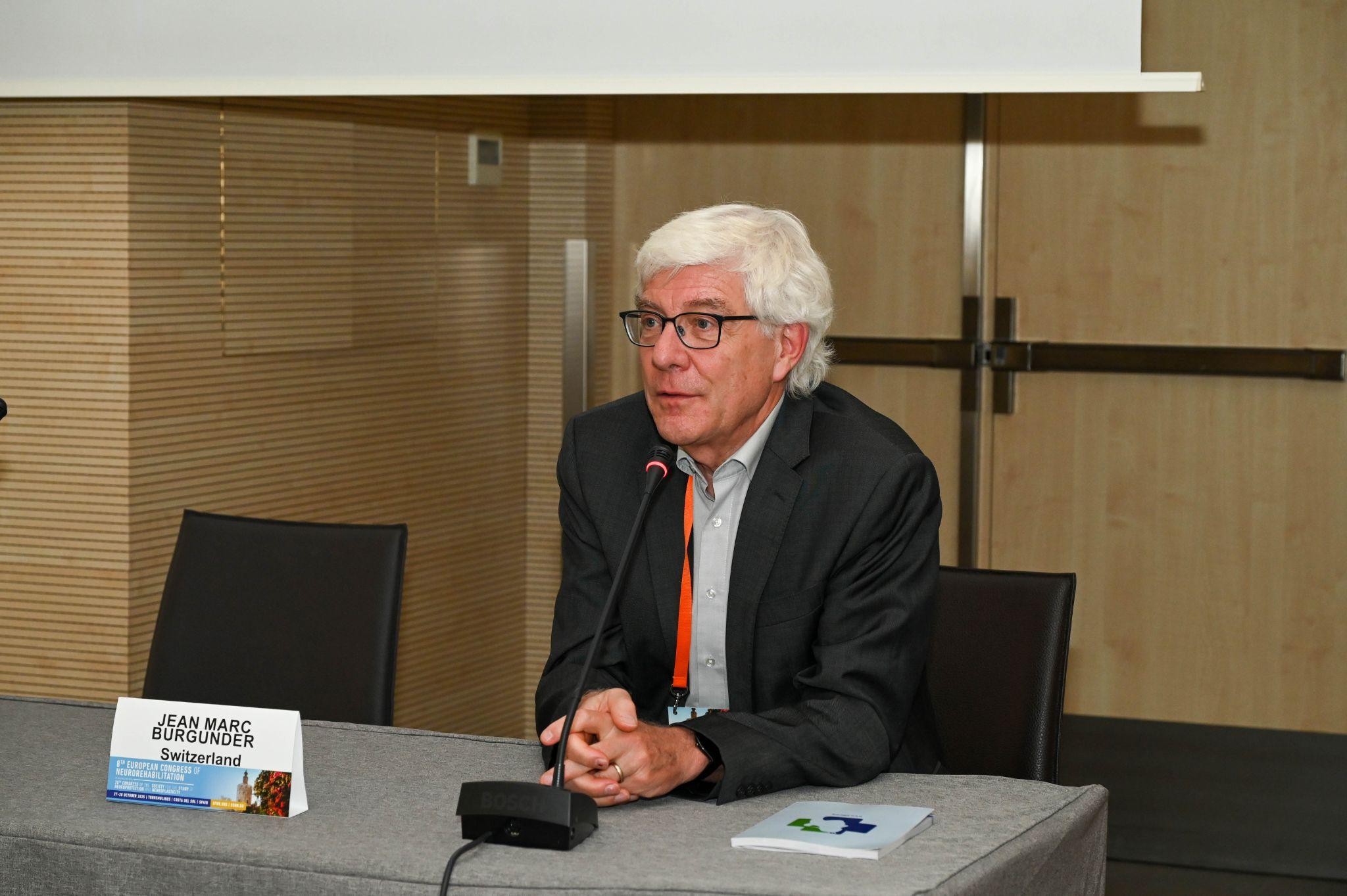 Interview with Prof. Dr. Jean-Marc Burgunder – 8th European Congress on Neurorehabilitation in conjunction with the 20th Congress of the Society for the Study of Neuroprotection and Neuroplasticity 3 ttt