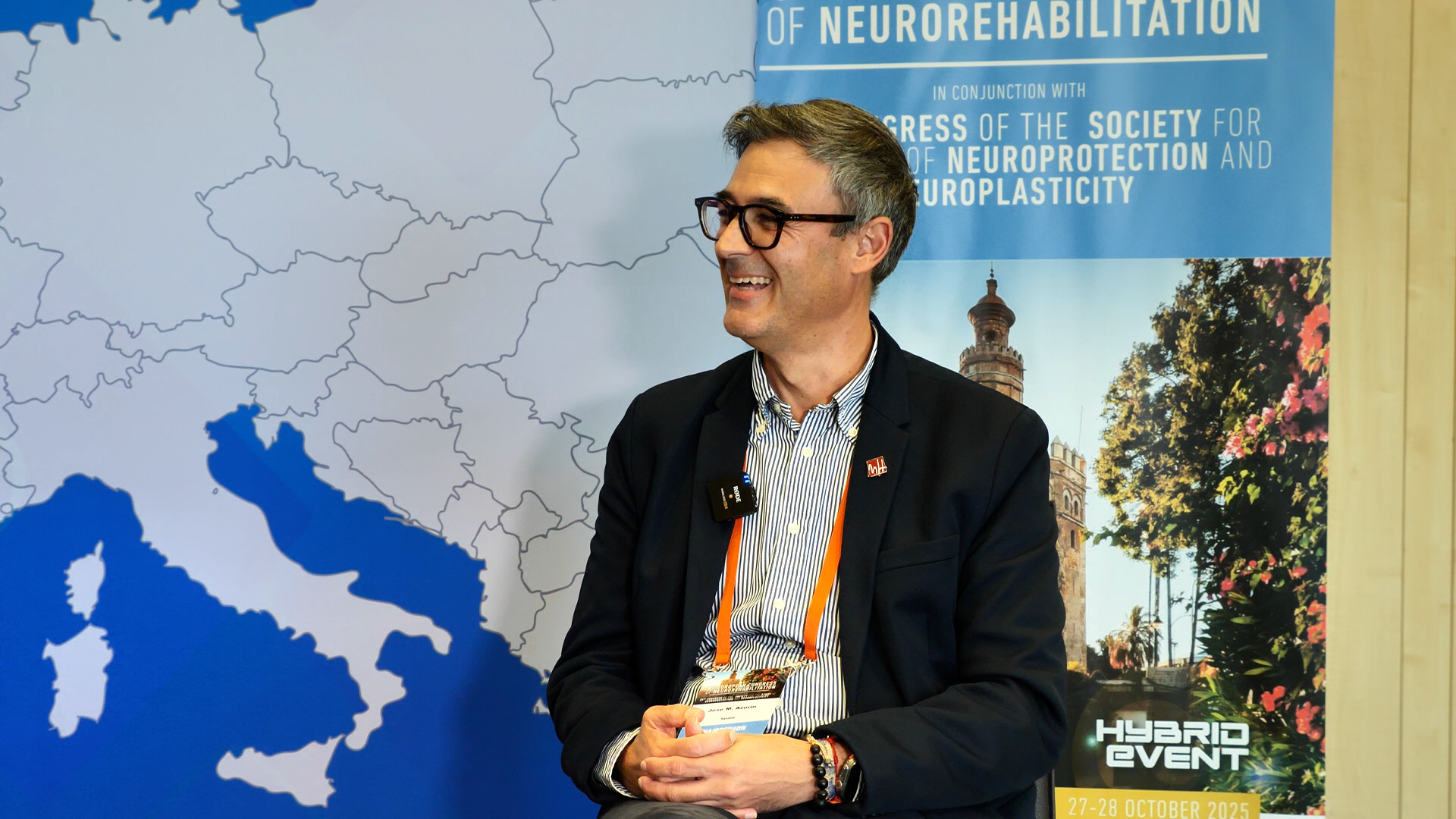 Interview with Prof. José M. Azorín – 8th European Congress on Neurorehabilitation in conjunction with the 20th Congress of the Society for the Study of Neuroprotection and Neuroplasticity